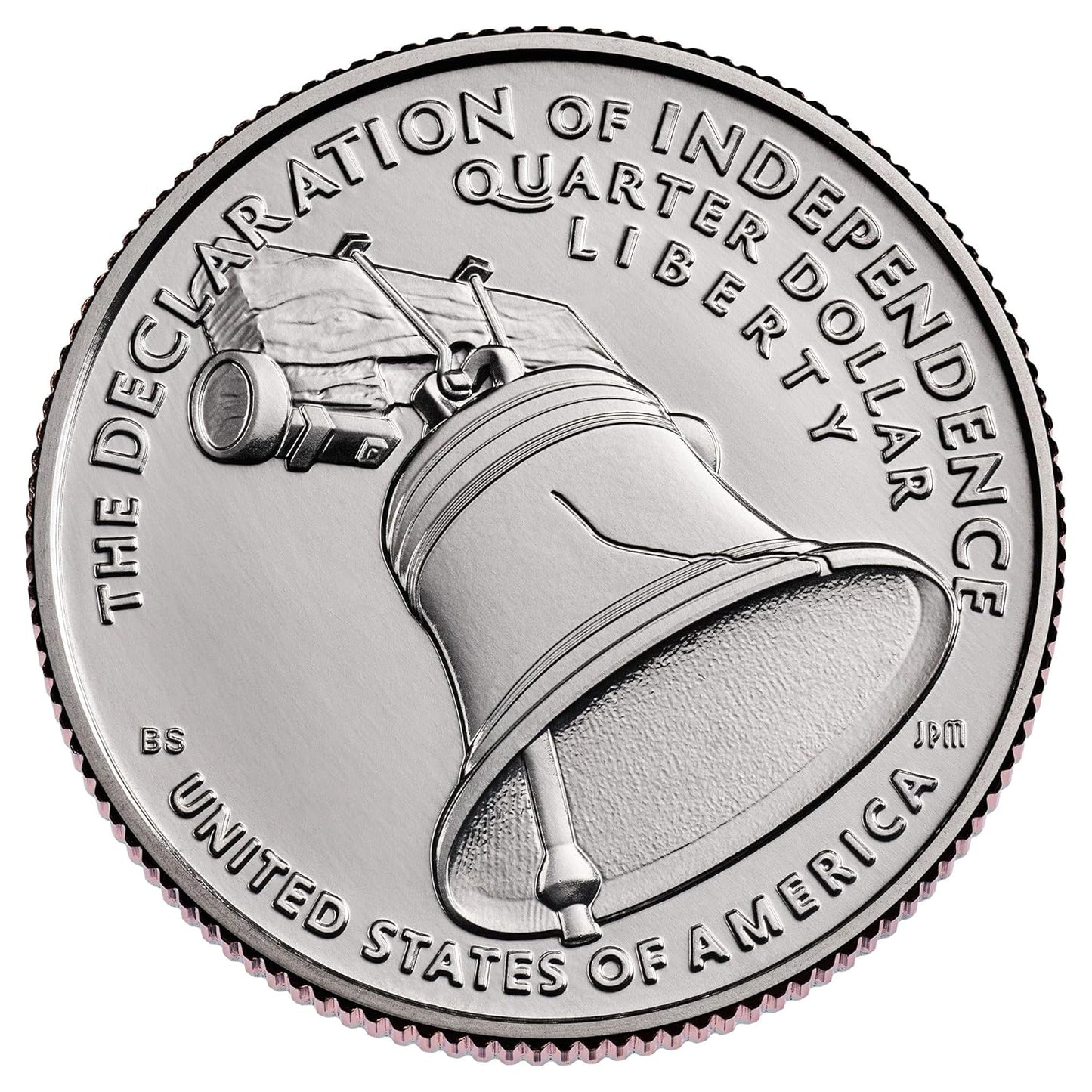 1776-2026 D Declaration of Independence Semiquincentennial Quarter, Uncirculated Collectible US Coin in Protective Acrylic Case | Semiquincentennial, Collectible US Coin, Protective Acrylic Case, Denver Mint