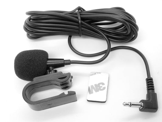 3.5mm Portable Car External Microphone Mic DVD Radio Laptop Stereo Player Head Unit w/ 3m Cable Plug and Play