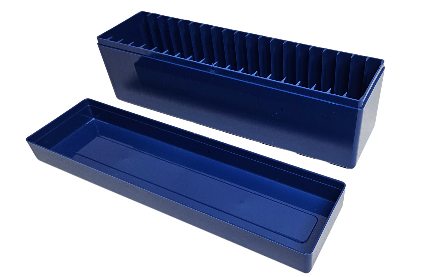 20 Slab Coin Holder Storage Box Compatible with PCGS NGC PMG PCCB & Others (Blue)