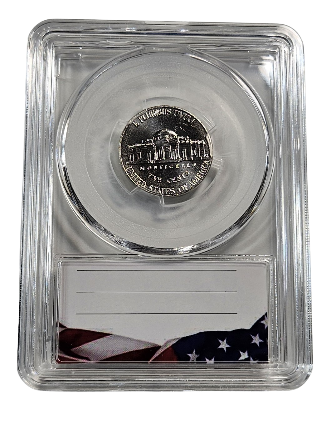 1776-2026 P Jefferson Semiquincentennial Nickel, Uncirculated in Protective Acrylic Case