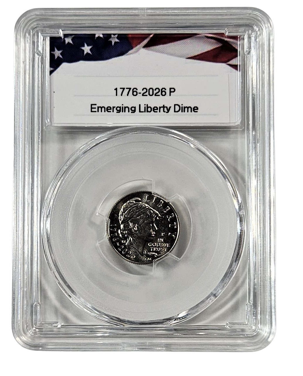 1776-2026 P Semiquincentennial Emerging Liberty Dime  Uncirculated