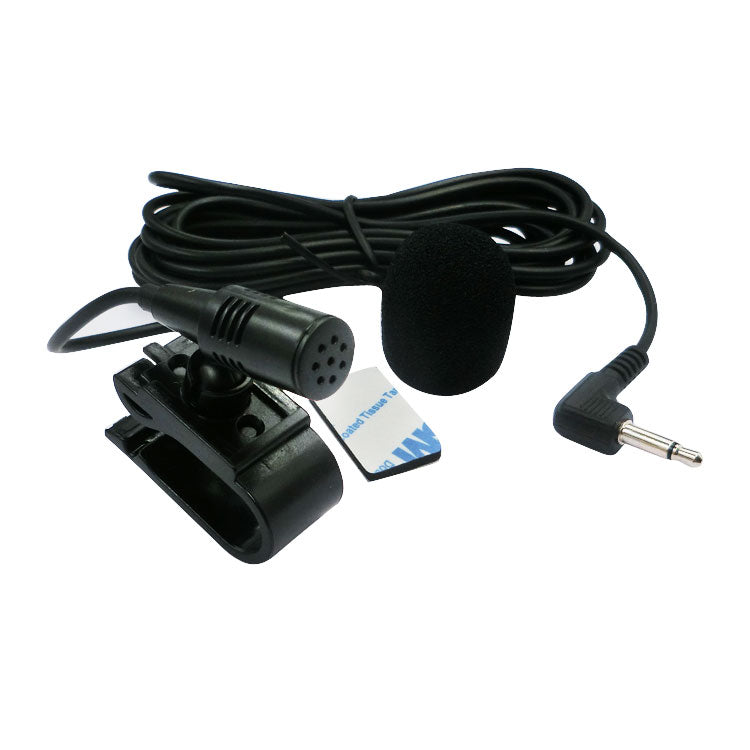 3.5mm Portable Car External Microphone Mic DVD Radio Laptop Stereo Player Head Unit w/ 3m Cable Plug and Play