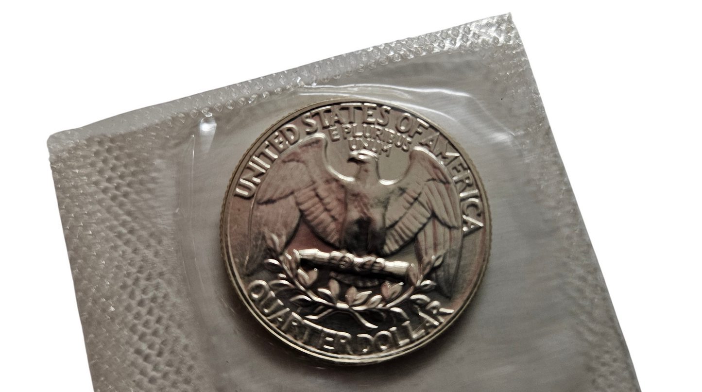 1959 Washington Mint Proof Quarter from Proof Set in Mint Cellophane