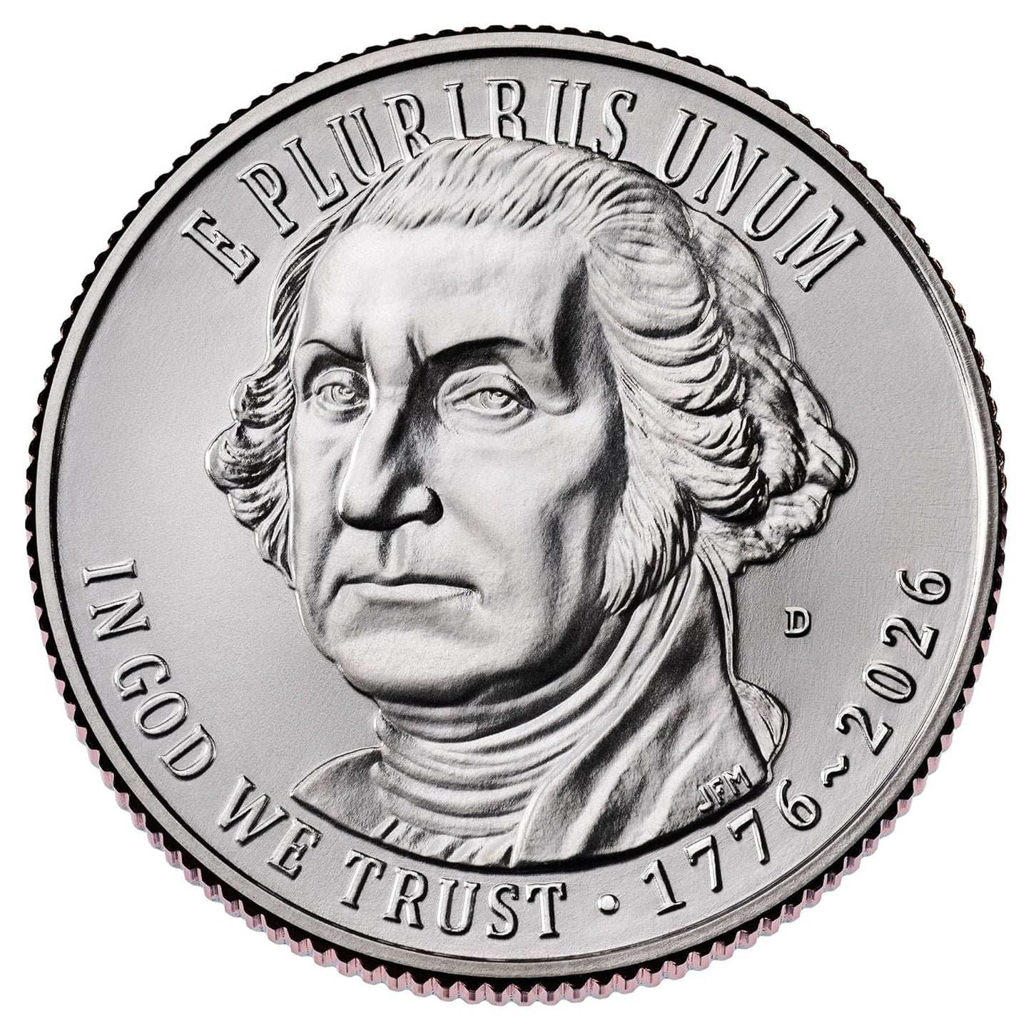 1776-2026 D Revolutionary War Semiquincentennial Quarter, Uncirculated Collectible US Coin in Protective Acrylic Case